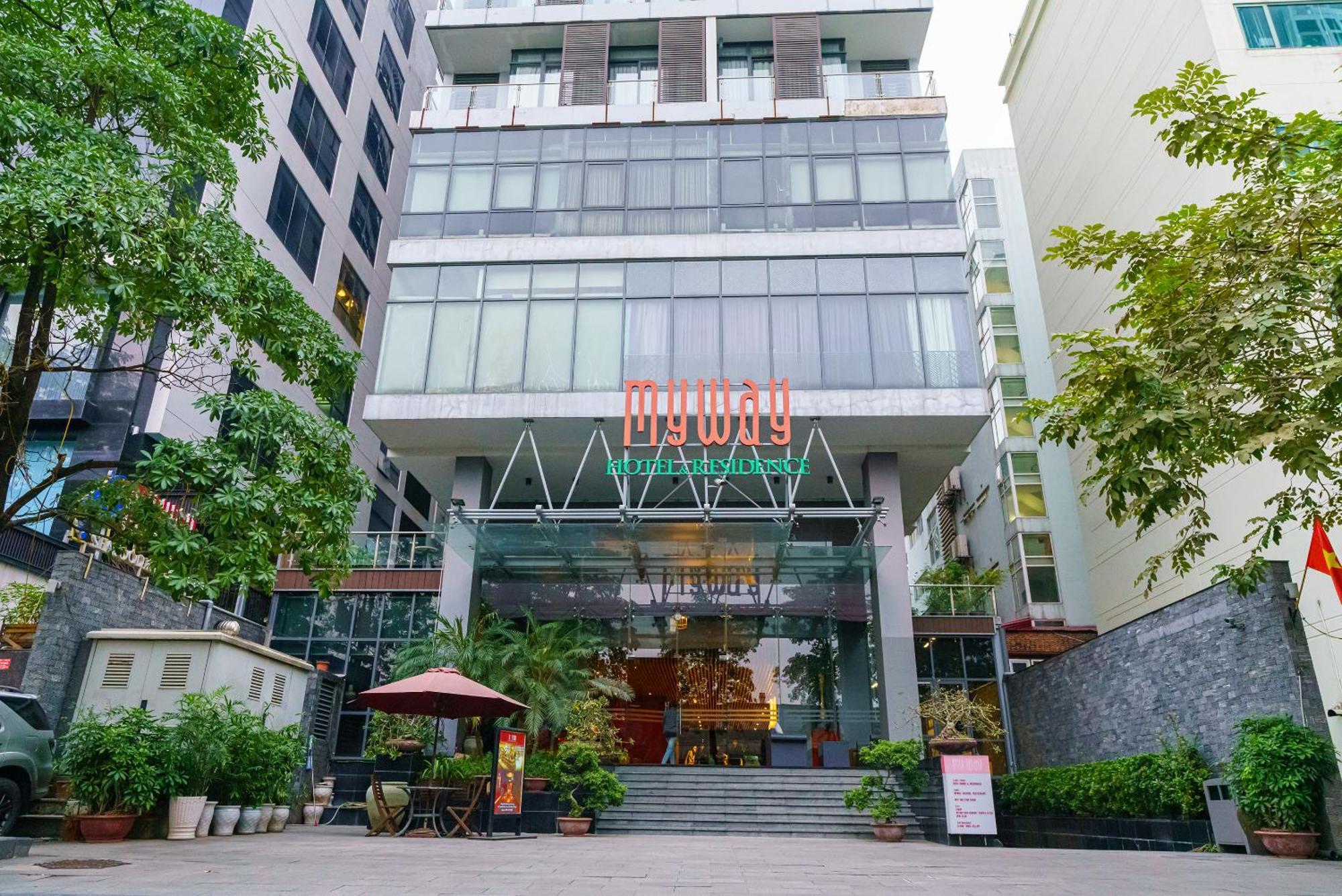 My Way Hotel & Residence Ha Noi Hanoi Exteriör bild